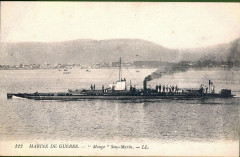 Sous Marin Monge 1918