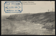 Carte postale ancienne Extrême pointe du Cap Fréhel
                                                                     à Plévenon
                                