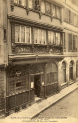 Strasbourg-Au Pigeon-23 rue des Tonneliers (1928)