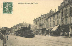 Livry, Depart du Train, 1911