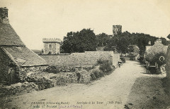 Saint-Brieuc - Cesson arrivée à la tour à Saint-Brieuc