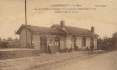 Gare Garnerans Carte Postale 2