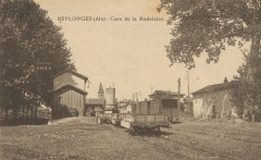 Gare Madeleine Replonges Carte Postale 1