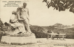Saint-Brieuc - Monument Anatole Le Braz par Armel Beaufils à Saint-Brieuc
