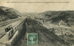 Saint-Brieuc - Nouveau boulevard de Rohannec'h et vallée du Gouët à Saint-Brieuc