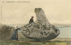 Trégastel - Pierre Branlante à Trégastel