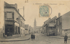 Bobigny Rue de la Republique 1906 -
													93 Seine Saint Denis
												