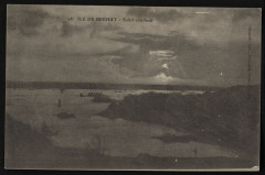 Ile-de-Bréhat - soleil couchant à Île-de-Bréhat