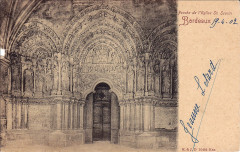 Bordeaux Basilique Saint-Seurin Porche 1 à Bordeaux