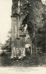 Saint-Gelven - Ruines de la chapelle de l'abbaye de Bon Repos à Bon Repos sur Blavet
