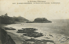 Saint-Quay-Portrieux - Rocher de la Comtesse et sémaphore à Saint-Quay-Portrieux
