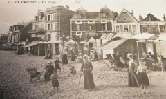 Le Crotoy - La plage -
													80 Somme
												