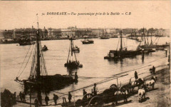 Bordeaux - vue prise de la Bastide (CB) à Bordeaux