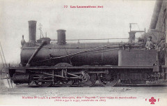 Cccc - Ff 77 - Les Locomotives (Est) - Machine No. 0.543