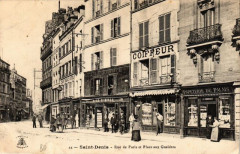 Saint-Denis.Rue de Paris et place aux Gueldres -
													93 Seine Saint Denis
												