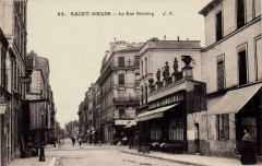 Saint-Denis.Rue Dezobry.Café de l'Industrie