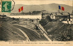 Hendaye - entrée de la gare (Delboy)
