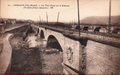 Hendaye - les trois ponts (Bloc Frères)