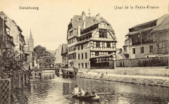 Strasbourg-Quai de la Petite France (1919)