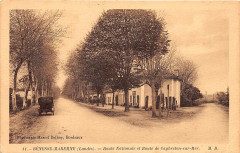 Bénesse-Maremne (Landes) - route nationale -
													33 Gironde
												