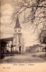 Azur (Landes) - L'église