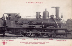 Ff-Cccc 4 - Les Locomotives (Est) - Machine No 0270