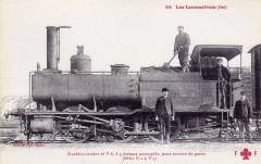 Ff-Cccc 55 - Les Locomotives (Est) - Machine-tender no V-6