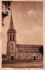 Arengosse (Landes) - L'église 1