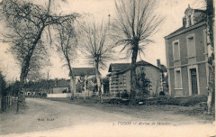Pissos (Landes) - route de Moustey