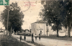 Liposthey (Landes) - route nationale