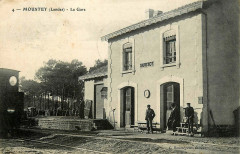 Moustey (Landes) - Gare 1