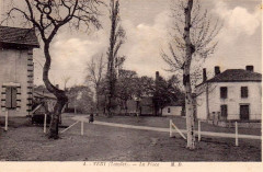 Vert (Landes) - La place -
													33 Gironde
												