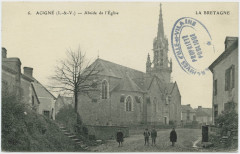 6. Acigné (I.-et-V.). Abside de l'église.
