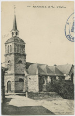 528. Amanlis (I-et-V.). L'église.