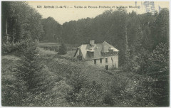 805. Antrain (I.-et-V.). Vallée de Bonnefontaine et le vieux moulin.