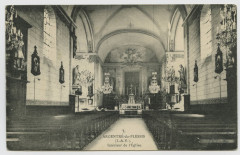 7. Argentré-du-Plessis(I.-et-V.). Intérieur de l'église.