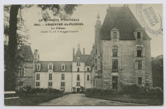 8605. Argentré-du-Plessis. Le château, façade Nord, à M. le Marquis d'Argentré.