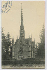 3887. Argentré-du-Plessis(I.-et-V.). Manoir de la Fauconnerie. La chapelle Saint-Louis et Saint-Julien.
