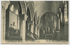 3846. Bazouges-la-Pérouse (I.-et-V.). - Intérieur de l'église.