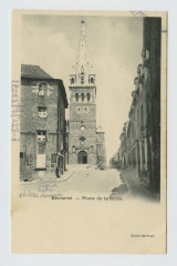 Bécherel. Place de la Croix