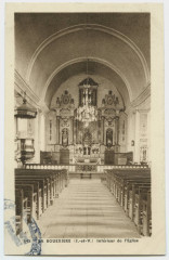 848. La Bouëxière (I.-et-V.). Intérieur de l'église