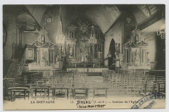 13 - Bréal-sous-Montfort (I.-et-V.) - Intérieur de l'église -
													35 Ille et Vilaine
												