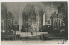 3 - Brie (I.&V.) - Intérieur de l'église.