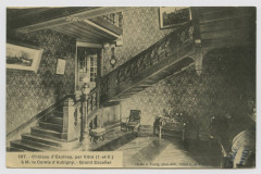 197. - Château d'Espinay, par Vitré (I.-et-V.) à M. le Comte d'Aubigny. Grand Escalier.