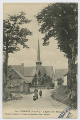 521. - Chance (I.-et-V.) - L'Eglise et le Bourg.