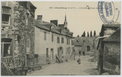 2467. Chanteloup (I.-et-V.) - L'Arrivée et Route de Corps-Nuds.