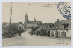 175. Environs de Rennes. - Chantepie (I.-et-V.) - Vue GENERALE, Route de Châteaugiron.