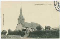 2688. Chevaigné (I.-et-V.) _ L'Eglise.