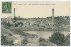 2165. Coësmes (I.-et-V.) - Vue Generale des Ardoisières du Plessis et l'Etang.