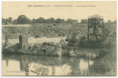 2169 Coësmes (I.-et-V.) - Ardoisières du Plessis. - Les Carrières et l'Etang.